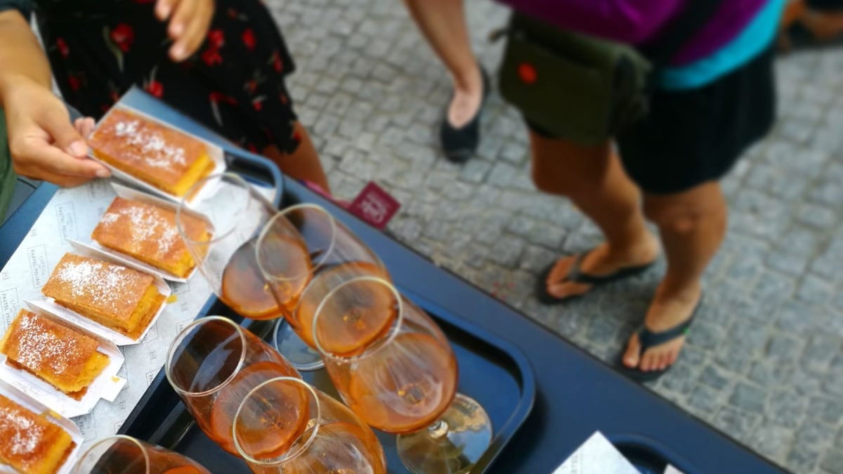 XeMt lisbon food tour desserts and sweet wine