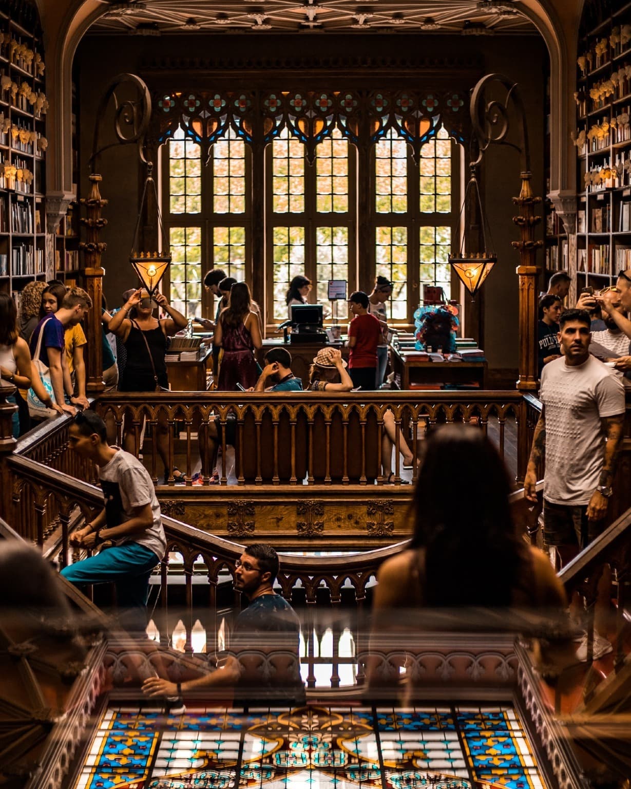 Livraria Lello is one of the most beautiful libraries in the World.