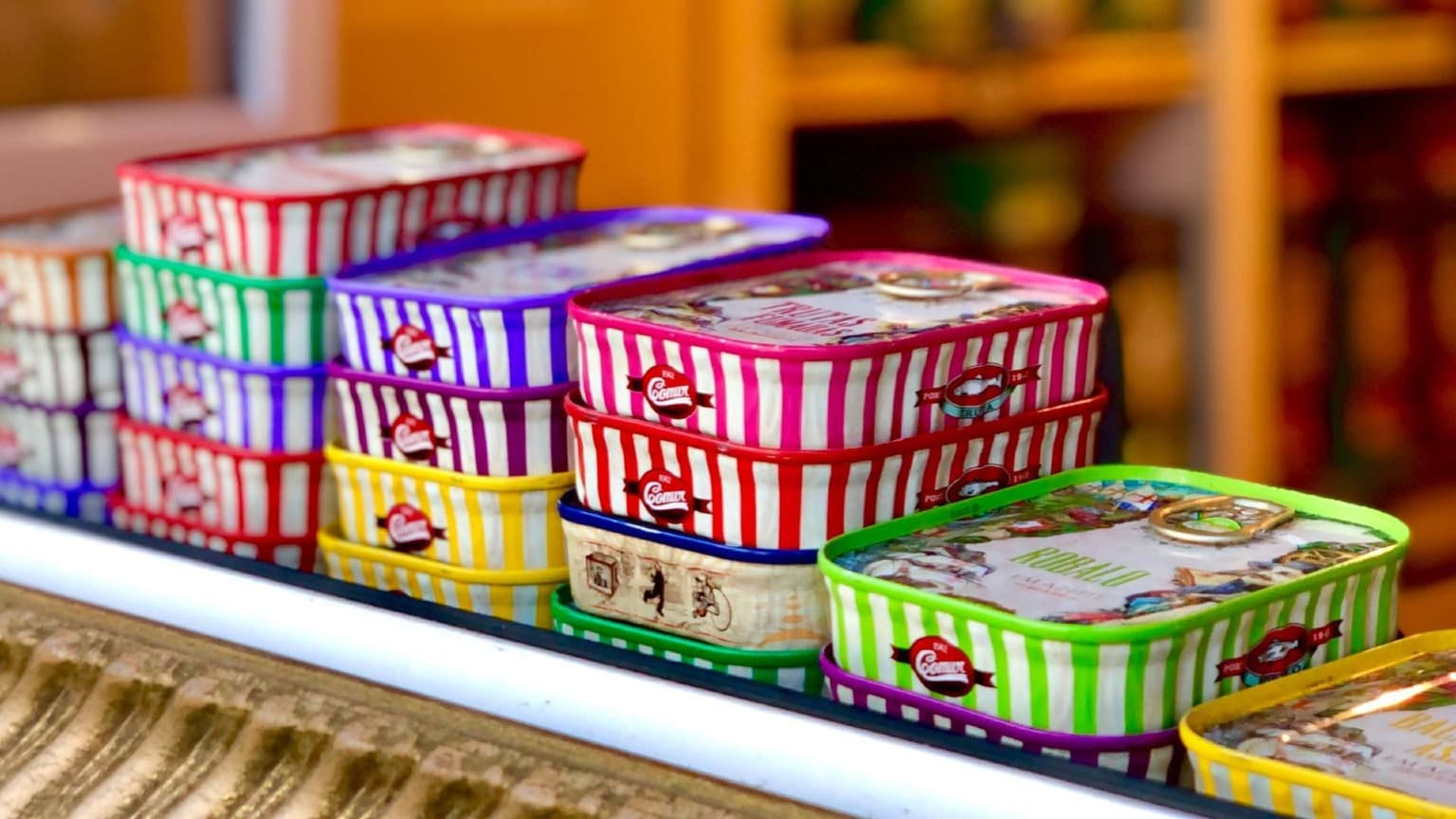 Conservas de peixe e sardinhas portuguesas